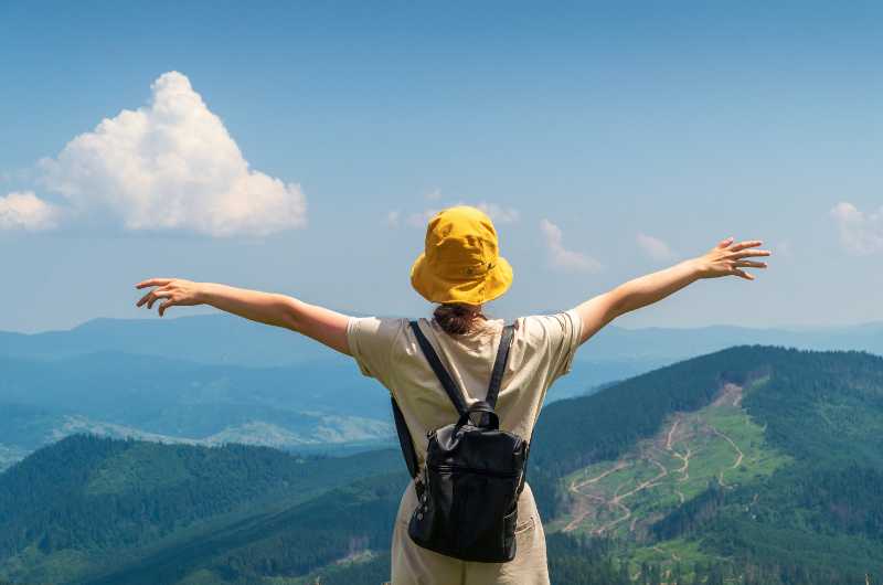 Vrouw reis bestemmingen