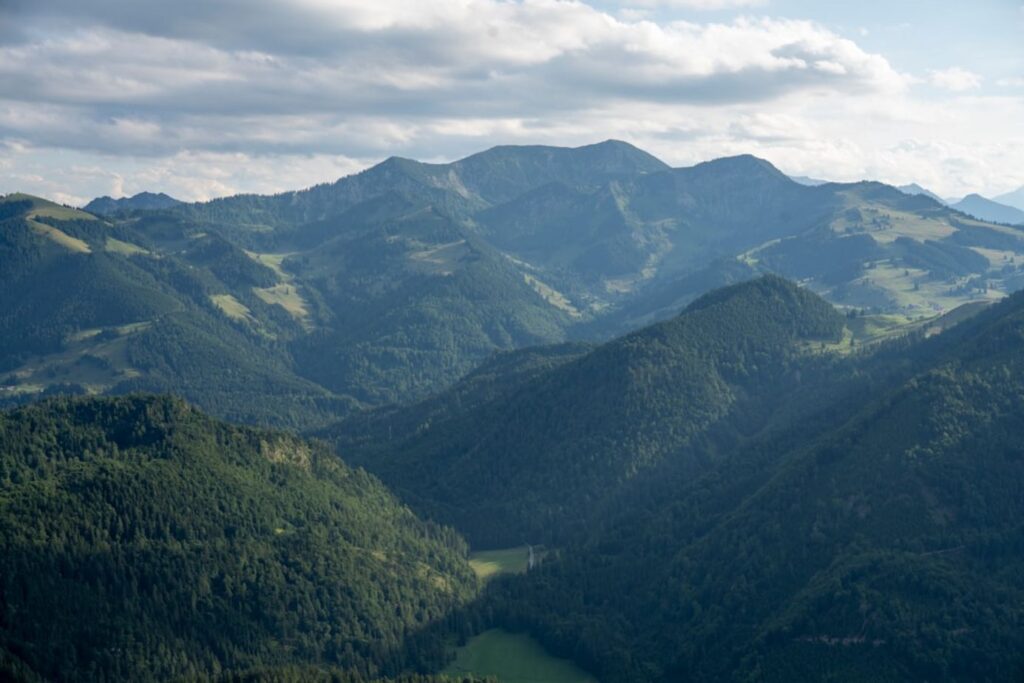Lush green mountains under a cloudy sky-Kutaisi Georgia