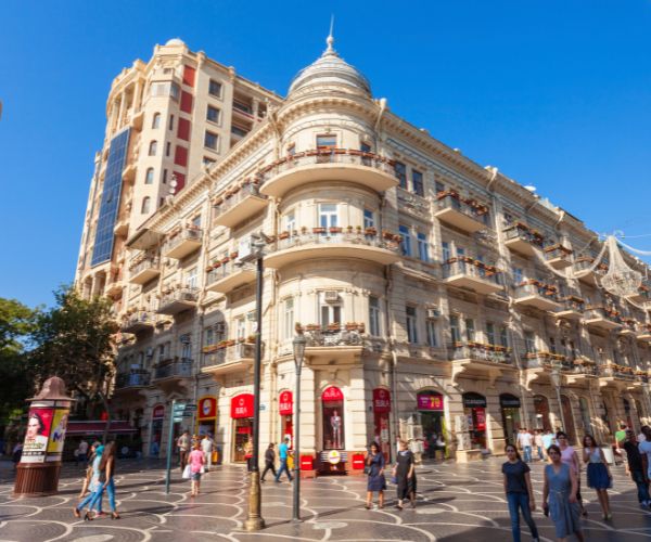 Azerbaijan - Nizami Street in Baku