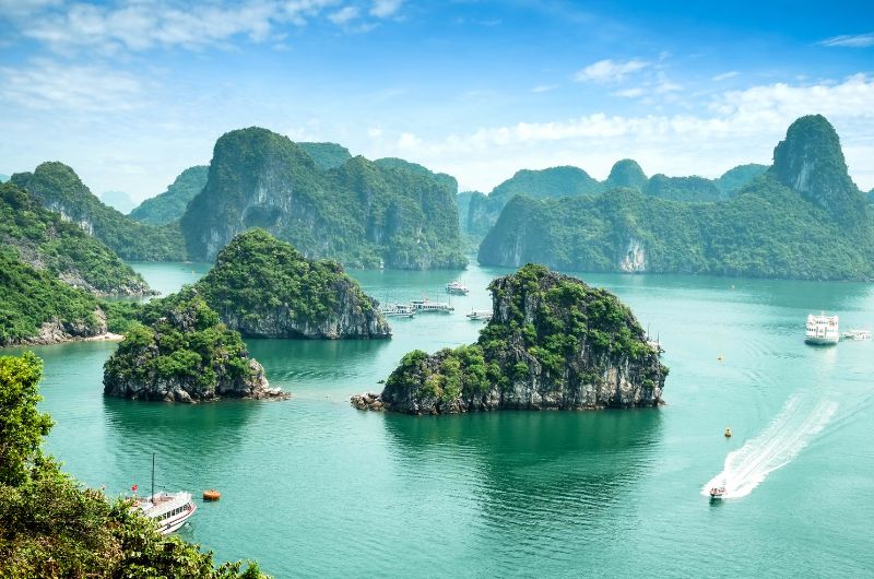 Thailand vs vietnam - ha long bay