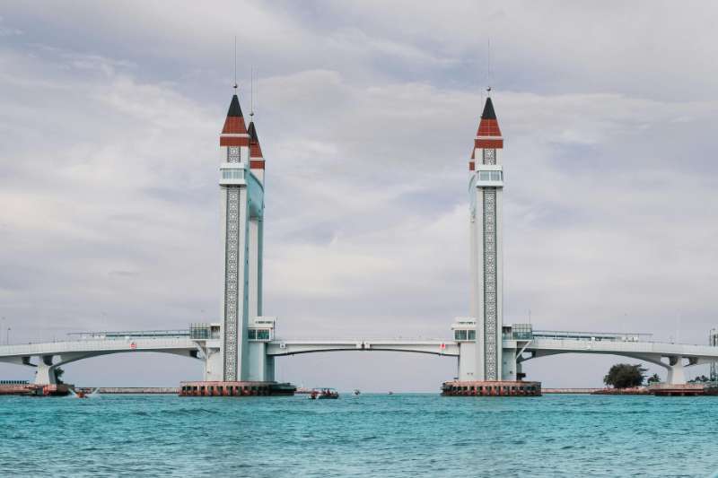Jambatan Angkat Kuala Terengganu Bridge in Malaysia