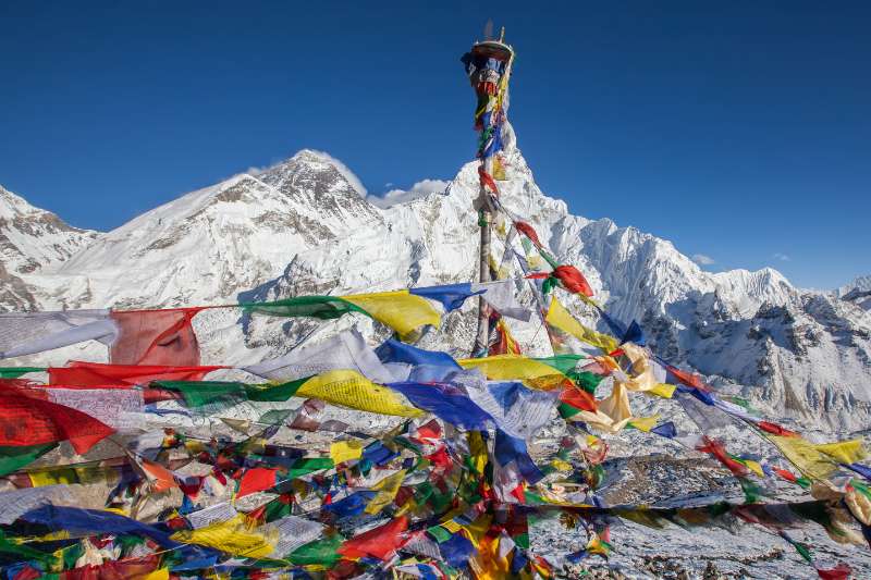 Majestic Himalayas Landscape Nepal