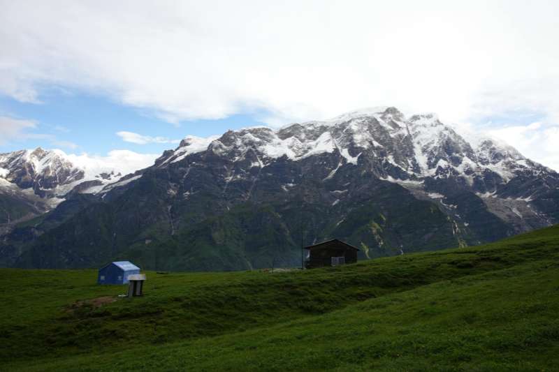 Majestic Himalayas Landscape in Namarjung, Nepal