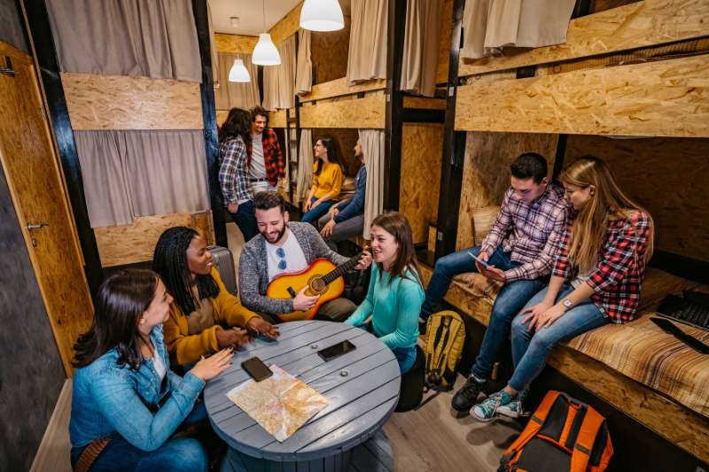 Reismaatje vinden - hostel