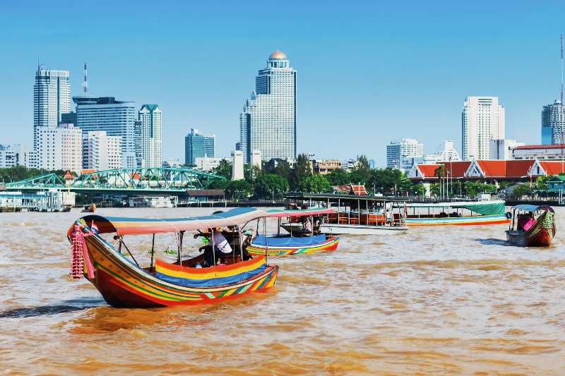 Thailand Gids - water boten