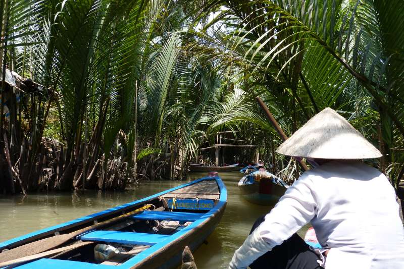 Routes Mekong delta boten