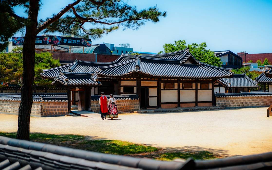 south korea temple