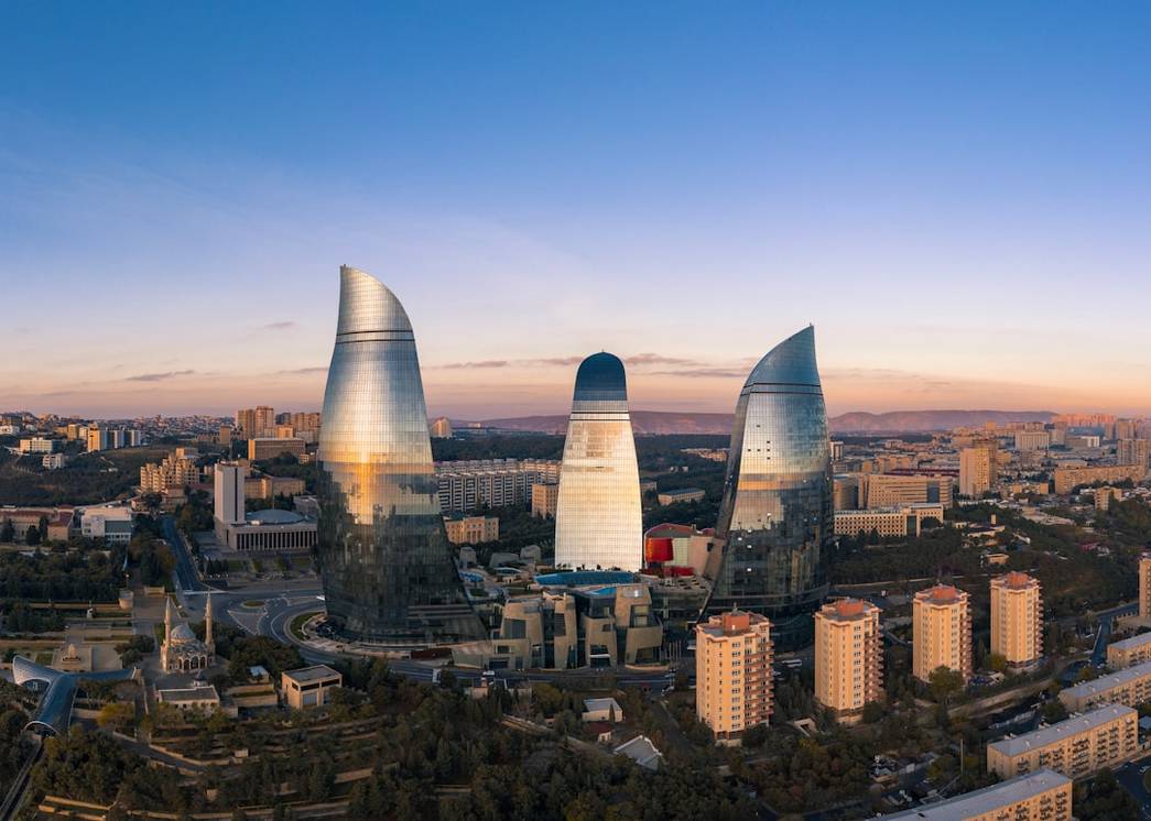 Kaart en ligging van Azerbaijan | Regio’s & Geografie