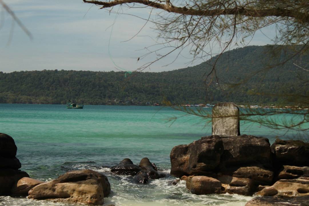 Cambodja stranden Sunset Beach, Koh Rong