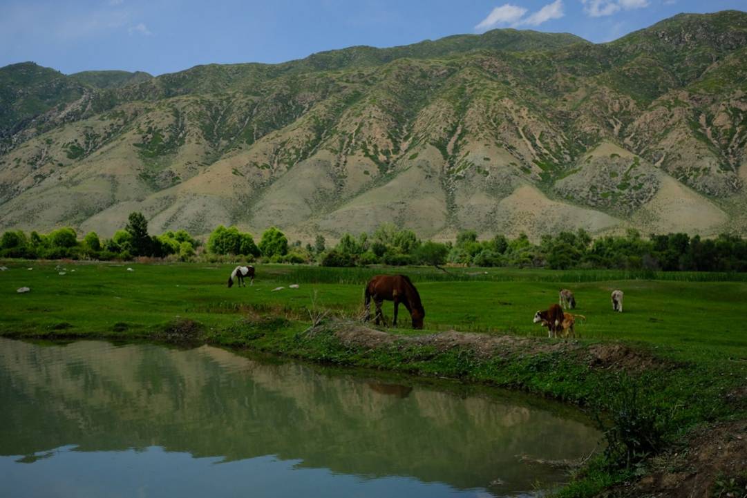 Kazachstan overzichtskaart locaties