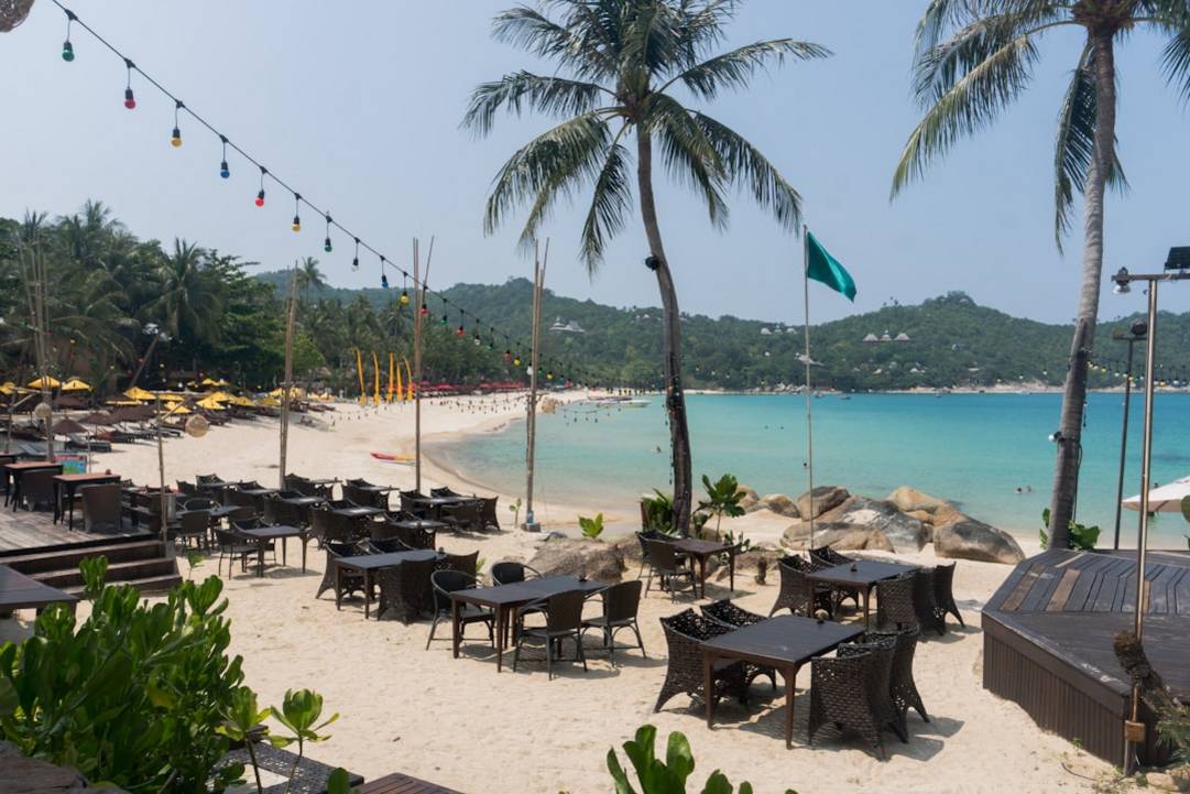 Koh Rong Koh Phangan districts-overview
