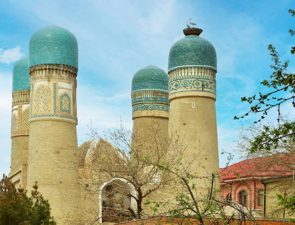 Chor Minor Fotostop in Bukhara: Highlights & tips 1 Chor Minor Fotostopchor-minorBukhara overzicht